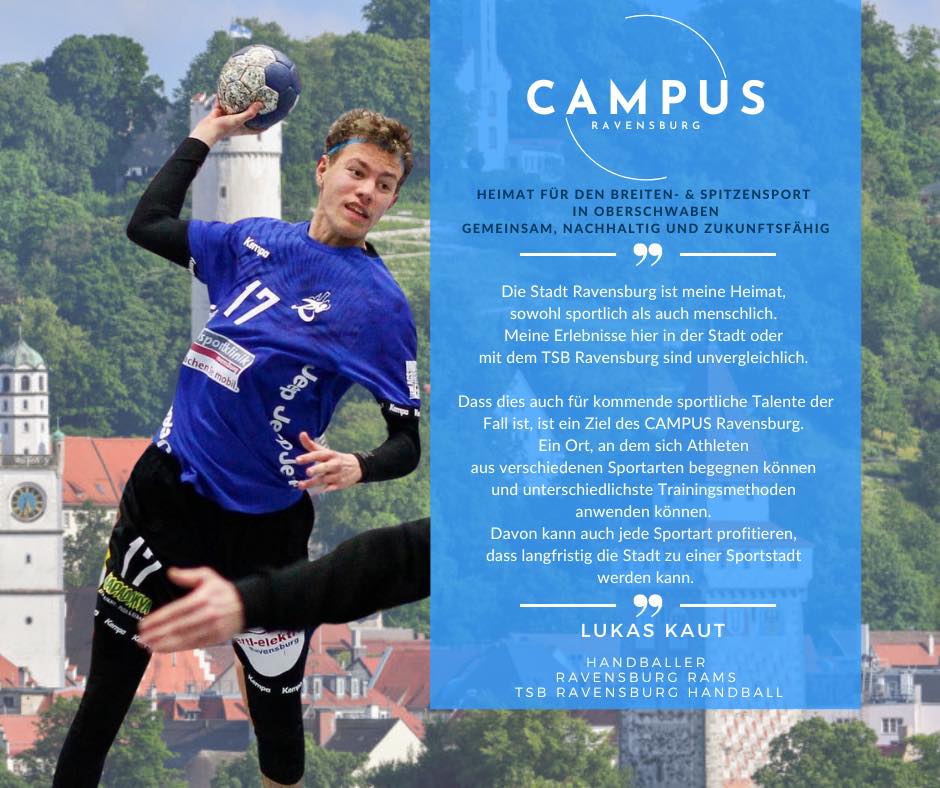 Mit dem CAMPUS kann Ravensburg langfristig zu einer Sportstadt werden