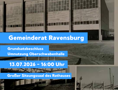 Stellungnahme des „Campus Ravensburg“ zur geplanten Umnutzung der Oberschwabenhalle