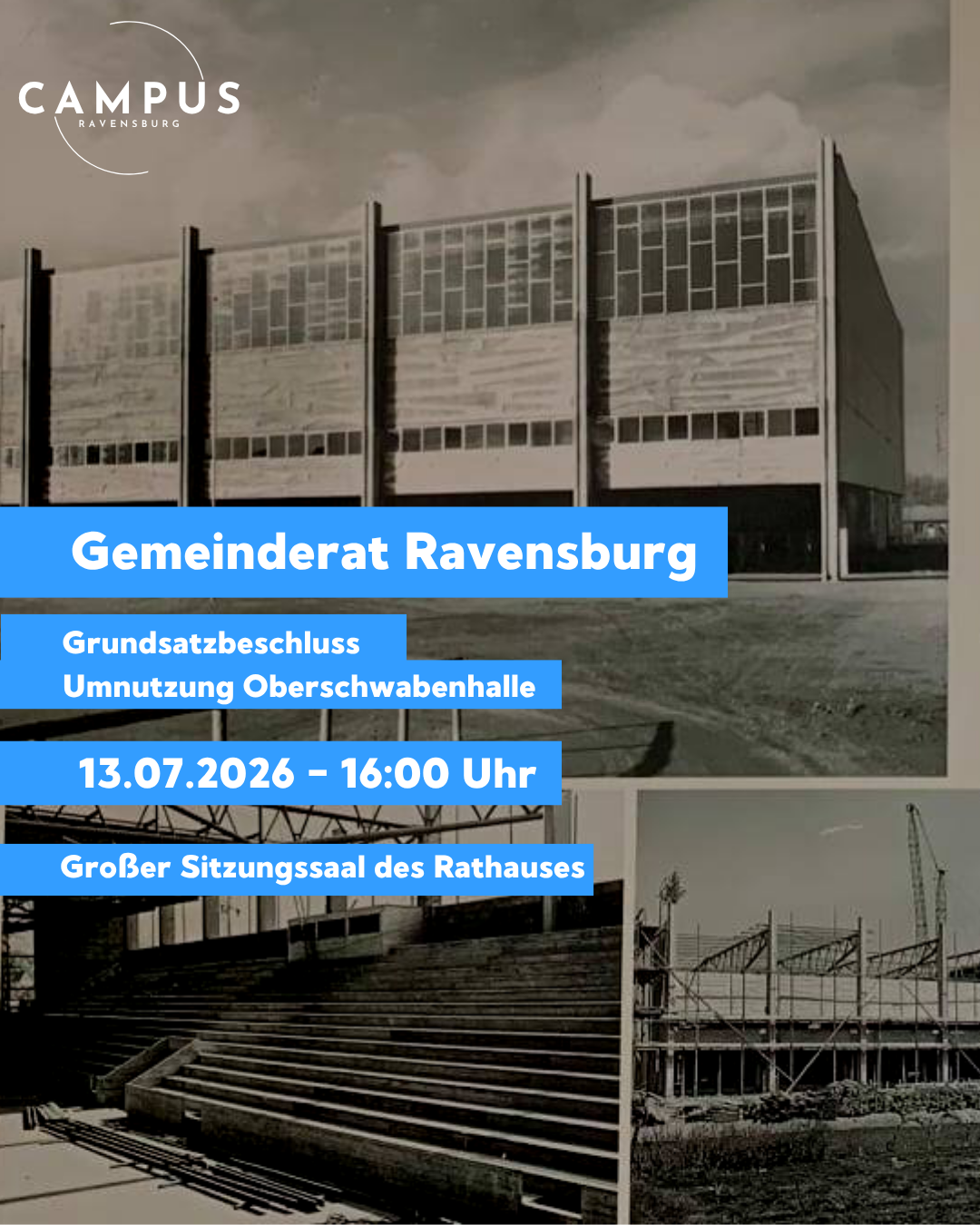 Stellungnahme des „Campus Ravensburg“ zur geplanten Umnutzung der Oberschwabenhalle